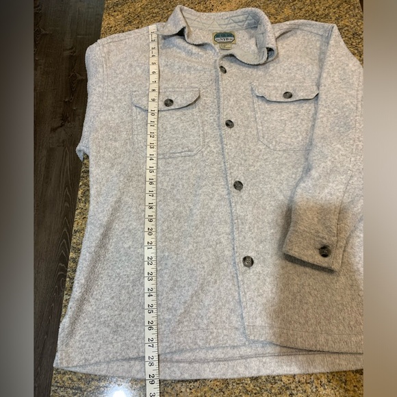 Vintage gray Shacket long sleeve size medium - Picture 7 of 9